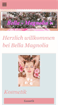 Mobile Screenshot of bella-magnolia.de